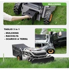 Robot tagliaerba radiocomandato MOWRATOR S1 ADVANCED diametro taglio 53 cm | Newgardenstore.eu