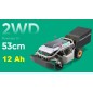 Robot tagliaerba radiocomandato MOWRATOR S1 STANDARD diametro taglio 53 cm
