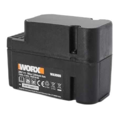 WA3565 - Batterie au lithium Worx 28 V 2,9 Ah | Newgardenstore.eu