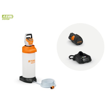 Wassertank für STIHL WSA 40 11V Trennschleifer mit AS-Akku und Ladegerät | Newgardenstore.eu