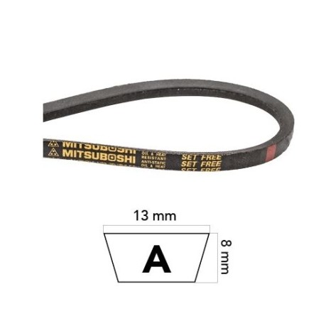 Lawn tractor mower belt A68 1775 mm 640068