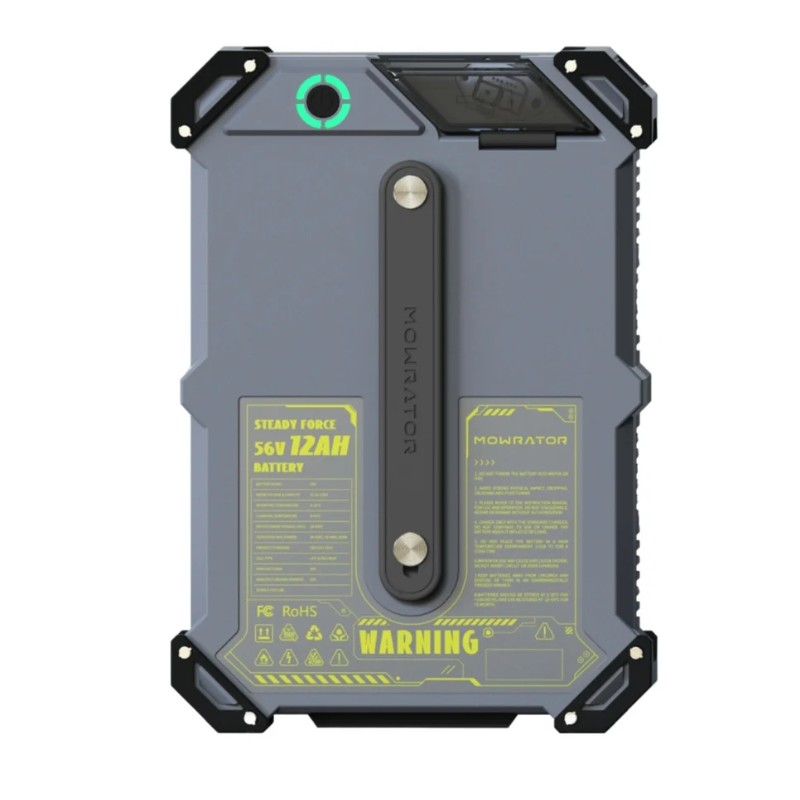 Batería LiFePO4 STEADY FORCE de 12 Ah y 56 V para robot cortacésped MOWRATOR MABP12A