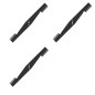 Juego de 3 cuchillas con aletas para robot cortacésped MOWRATOR, longitud 53 cm MRLHL