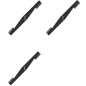 Set di 3 lame alettate autoaffilanti robot tagliaerba MOWRATOR MRLSPHL