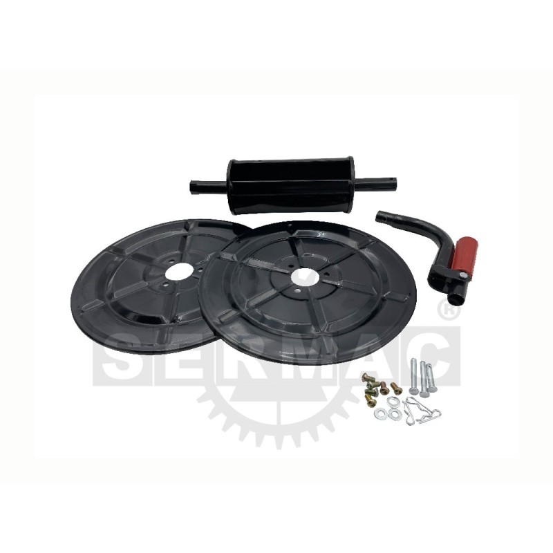 ORIGINAL PRO.TOP SCHLAUCHAUFLAGE-SET (OHNE SCHLAUCH) FÜR SPRÜHSCHUBKARRE C50-004