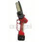 Tronçonneuse miniature PRO.TOP 25 V sans fil, avec guide-chaîne de 13 cm, batterie et chargeur inclus.