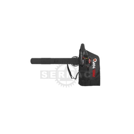 PRO.TOP B-25.05 25,4 cm³ Benzin-Laubbläser-Staubsauger mit integriertem Staubbeutel