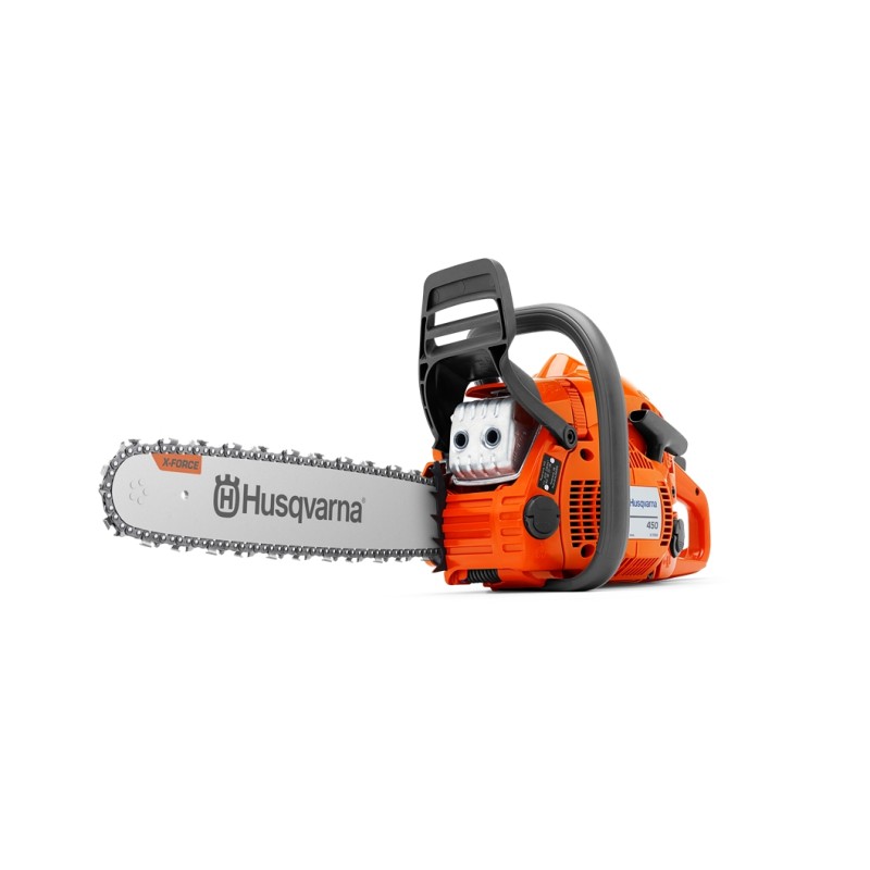 HUSQVARNA 450II 50cc petrol chainsaw 45cm bar pitch .325'' power 2.4kW