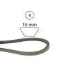 Drive belt for self-propelled lawn tractor MTD 520146 7540241