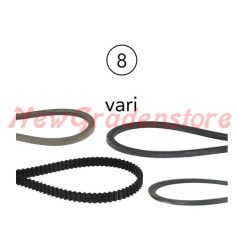 ORIGINAL MTD RMS 18-117 46 754-0358 lawn tractor drive belt | Newgardenstore.eu