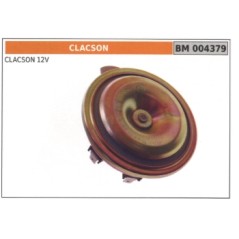 Clacson 12V codice 004379