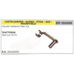 CASTELGARDEN clip pour tracteur de pelouse à double coupe tous 18210200/0 | Newgardenstore.eu