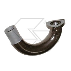 Enamelled cast-iron elbow manifold for FIAT muffler 250 to 670