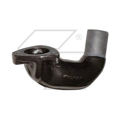 Enamelled cast-iron elbow manifold for silencer models A10525 | Newgardenstore.eu
