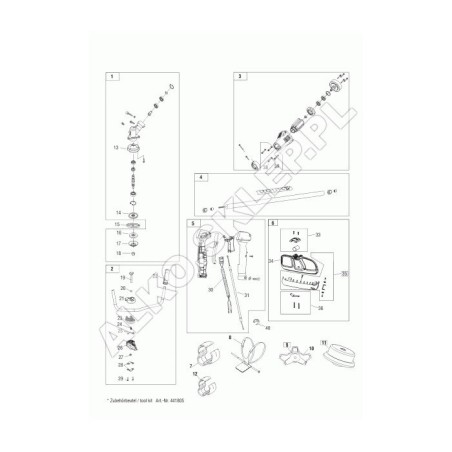 ORIGINAL AL-KO SL2074870 Head Protection Cup Only | Newgardenstore.eu
