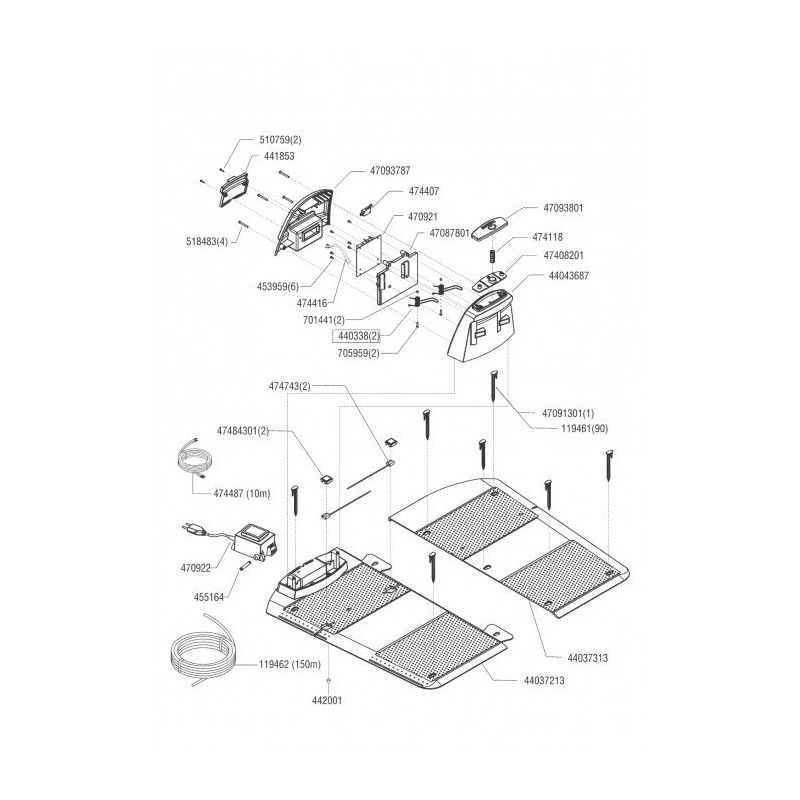 AL-KO 47093801 Original-Basisstations-Home-Taste