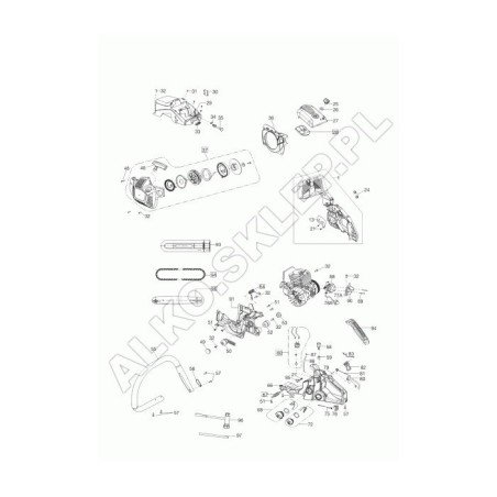 AL-KO 414505 Original-Gasgestänge | Newgardenstore.eu