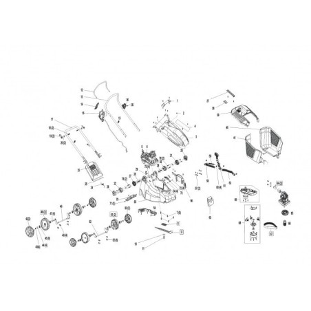 Wheel 160 41286001 ORIGINAL AL-KO | Newgardenstore.eu