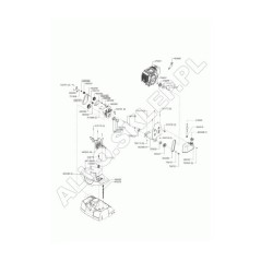 Tubo Carburante Con Ugello 14 412029 ORIGINALE AL-KO | Newgardenstore.eu