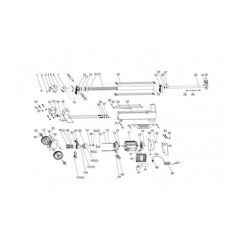 Bague 32 x 3,5 463557 ORIGINAL AL-KO