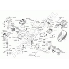 Tapa de escape lateral 47054801 ORIGINAL AL-KO | Newgardenstore.eu