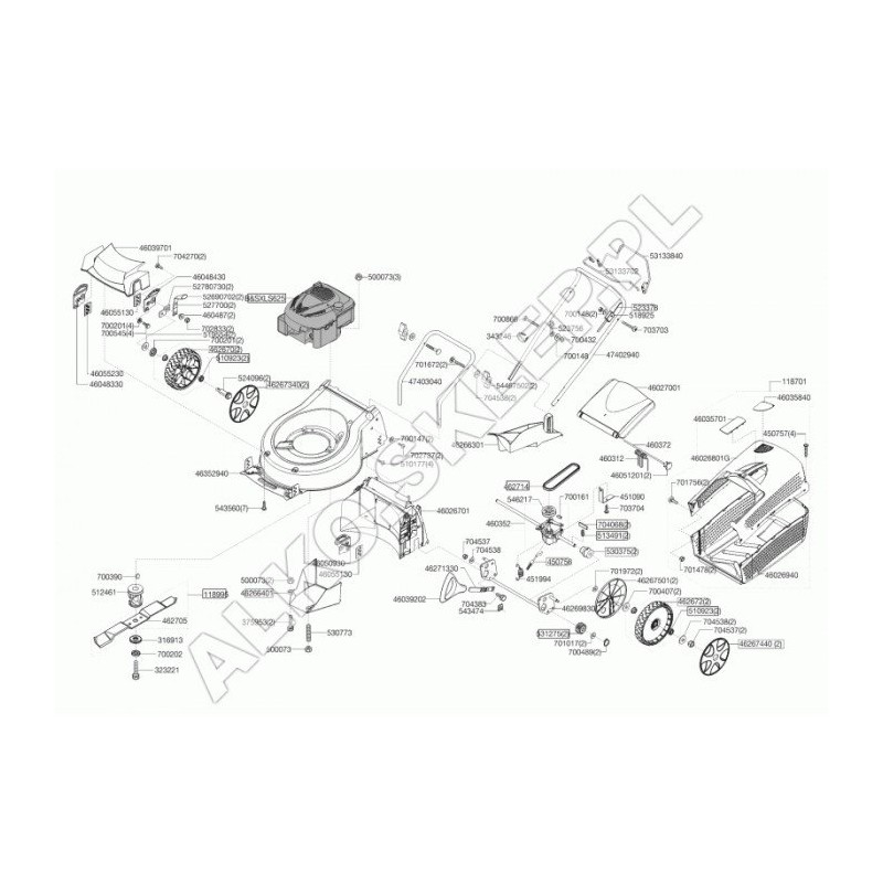 Parasassi Classic Nero 46027001 ORIGINALE AL-KO