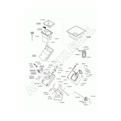 Ventilador X M.El.800W Alb.D15X25 319243 ORIGINAL AL-KO | Newgardenstore.eu