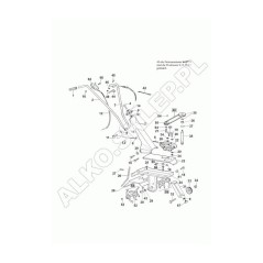 Acceleratore 1030-950 405127 ORIGINAL AL-KO | Newgardenstore.eu