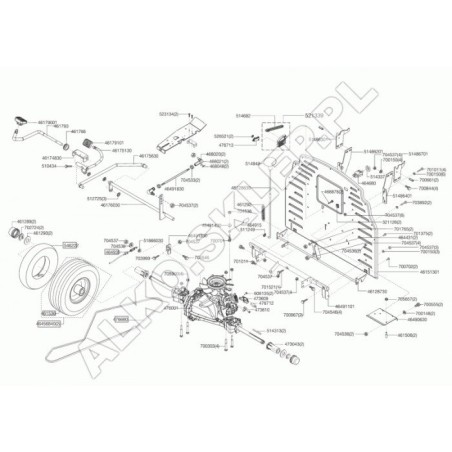 Comp. de signal de panier complet 521339 ORIGINAL AL-KO | Newgardenstore.eu