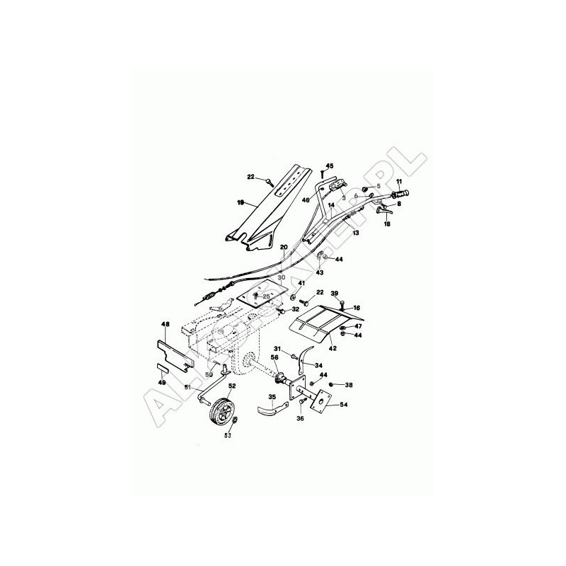 Acceleratore B&S P109260050220 ORIGINAL AL-KO Acceleratore B&S P109260050220 ORIGINAL AL-KO