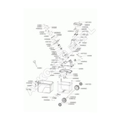 Häcksler Mh Fo 440569 ORIGINAL AL-KO wheel