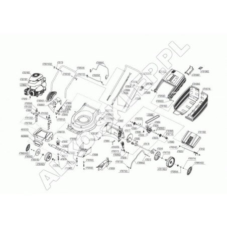Copricinghia 46 Cn.San 479088 ORIGINALE AL-KO | Newgardenstore.eu