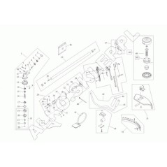 Tapa de cabezal original AL-KO Frs 410 462512 | Newgardenstore.eu