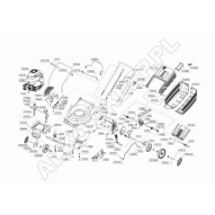 Side Exhaust 47909501 ORIGINAL AL-KO | Newgardenstore.eu