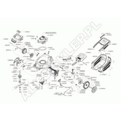 Traktionskabel 1300 NHC 454773 ORIGINAL AL-KO | Newgardenstore.eu