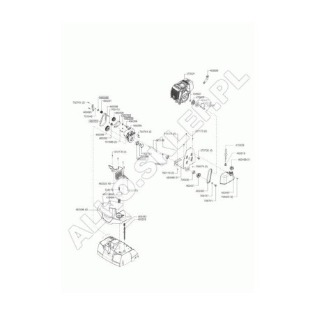 Serbatoio Carburante 463497 ORIGINALE AL-KO | Newgardenstore.eu