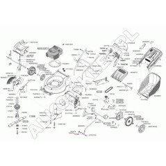 Câble de frein Tm 1220 Spiral 470502 ORIGINAL AL-KO