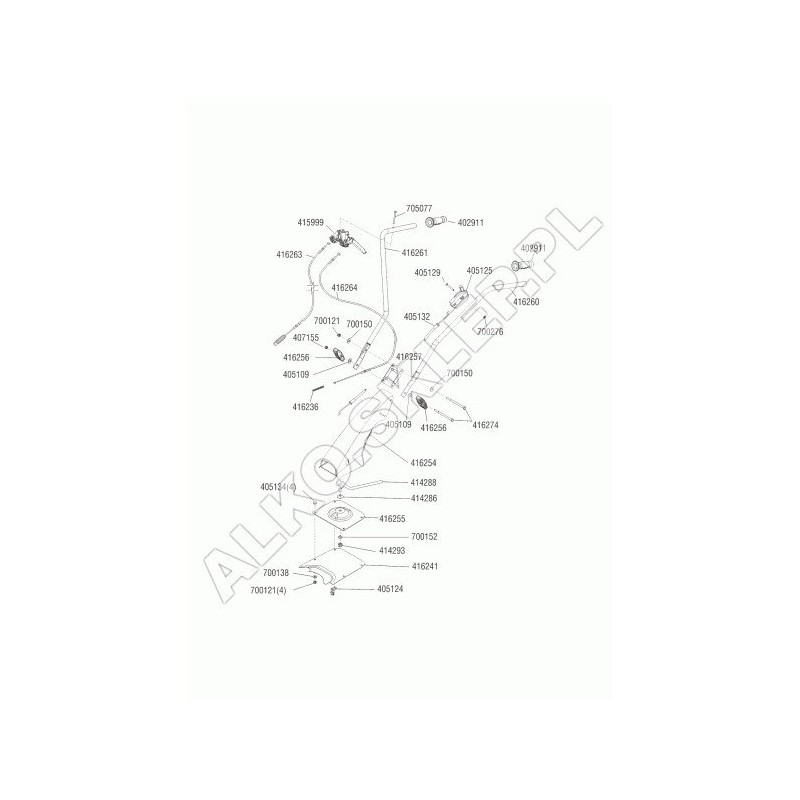 AL-KO Kombi-Beschleuniger Tn 405125 ORIGINAL