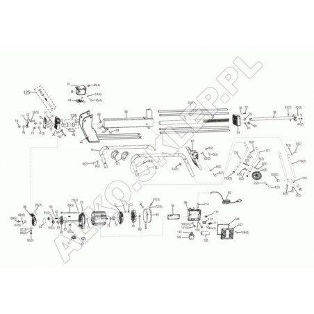 Hydraulikventil KHS 463645 ORIGINAL AL-KO | Newgardenstore.eu