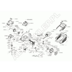 Poulie pour variateur 470765 ORIGINAL AL-KO