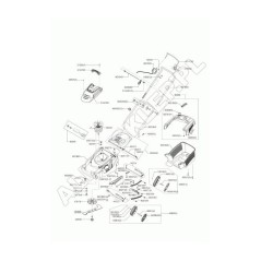 Cesta inferior Cf34 Silv (Alternativa n.° 46312801) 46312840 ORIGINAL AL-KO