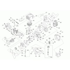 Original AL-KO Frs 410 462519 Antriebswelle