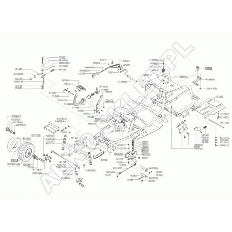 Magnetventil 100A-T /2Ø 521361 ORIGINAL AL-KO | Newgardenstore.eu