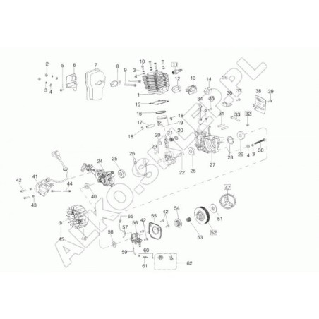 Zylinder 414580 ORIGINAL AL-KO | Newgardenstore.eu