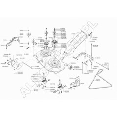 Original AL-KO '08 46190730 Blade Shaft