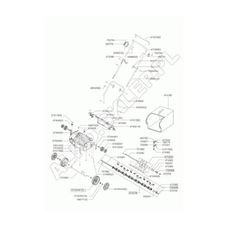 Vergaser X Bmp30000 418840 ORIGINAL AL-KO | Newgardenstore.eu