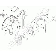 Bobina de arranque original AL-KO para motor de 54 cc SL2300217 | Newgardenstore.eu
