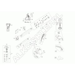 Kit Bobina/Volano Bc 410 412034 ORIGINALE AL-KO | Newgardenstore.eu