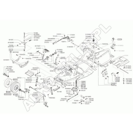 Camera D'Aria 13X650-6 546220 ORIGINALE AL-KO | Newgardenstore.eu