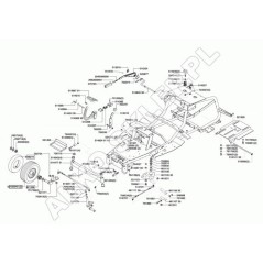 AL-KO ORIGINAL Palanca de regulación de corte 514224 | Newgardenstore.eu